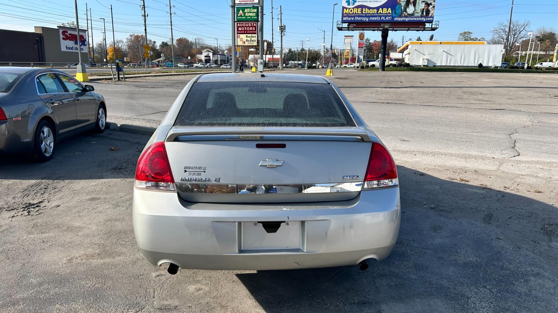 2008 SILVER /GRAY Chevrolet Impala (2G1WC583889) with an 3.9L V6 OHV 12V engine, located at 2710A Westlane Rd., Indianapolis, IN, 46268, (317) 291-2000, 39.885670, -86.208160 - Photo#1